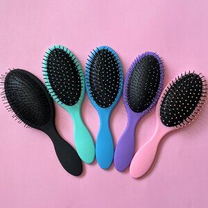 Hair Brush Hair  Extension Brush Paddle Brush Detangler - Assorted Colours